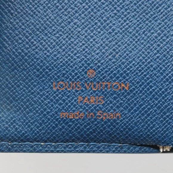 LOUIS VUITTON Epi Agenda PM Day Planner Cover Blue - Picture 12 of 16